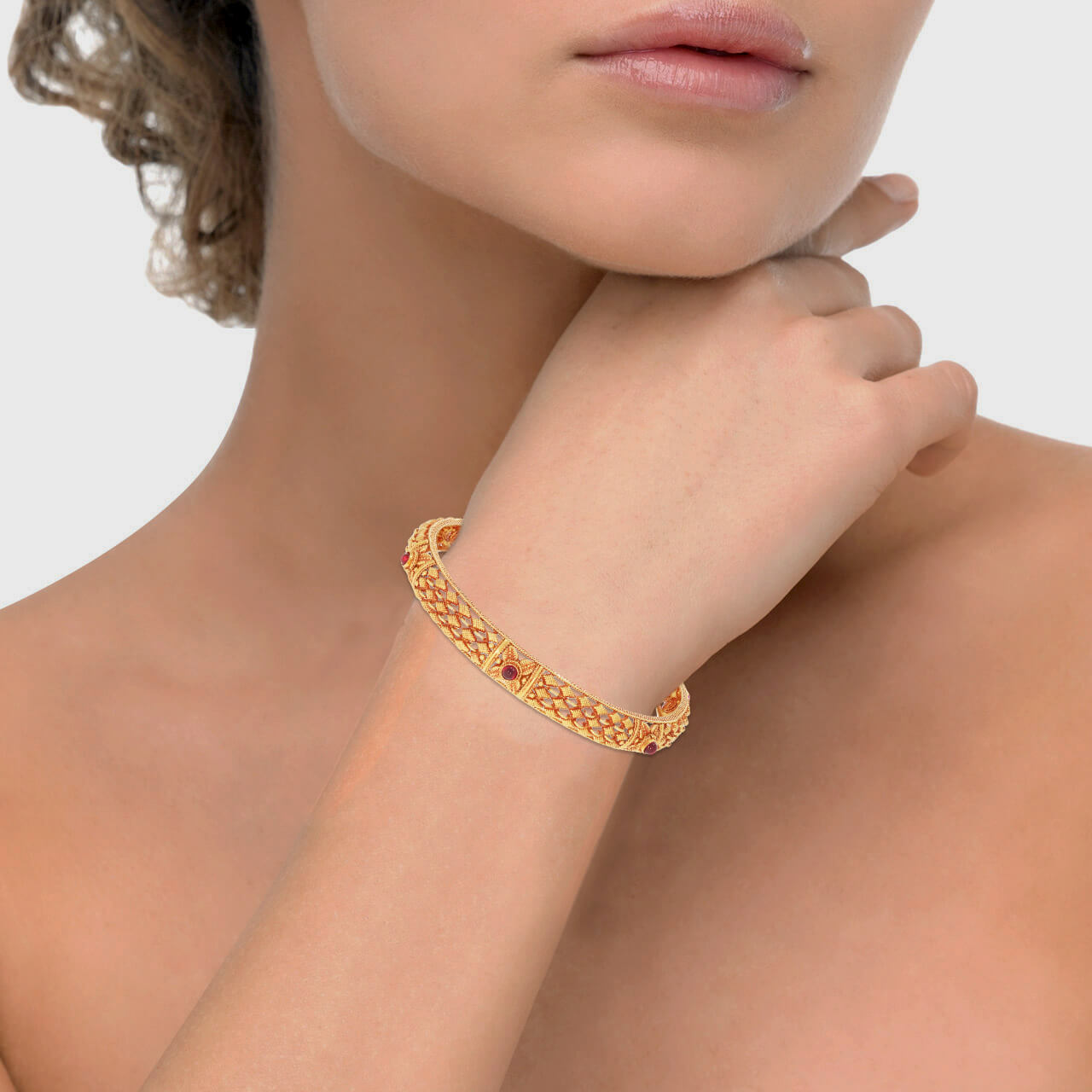 Classy Royal Gold Bangle