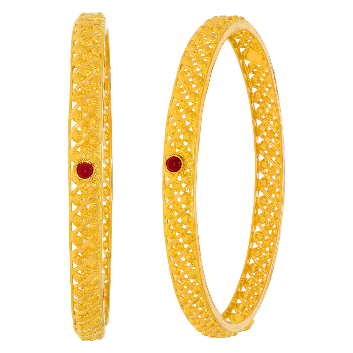 Classical Radiance Gold Bangle