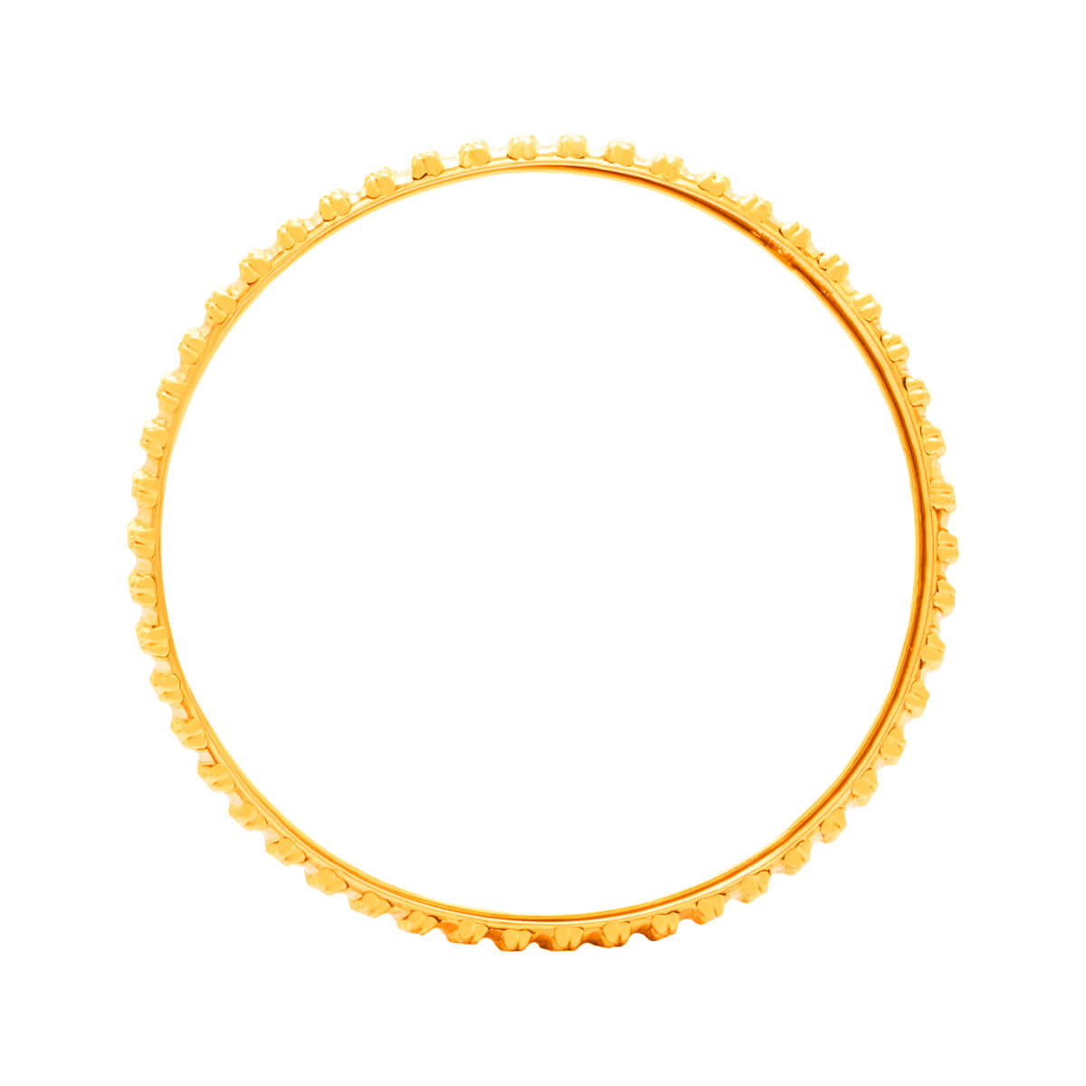 Alluring Gleam Gold Bangle