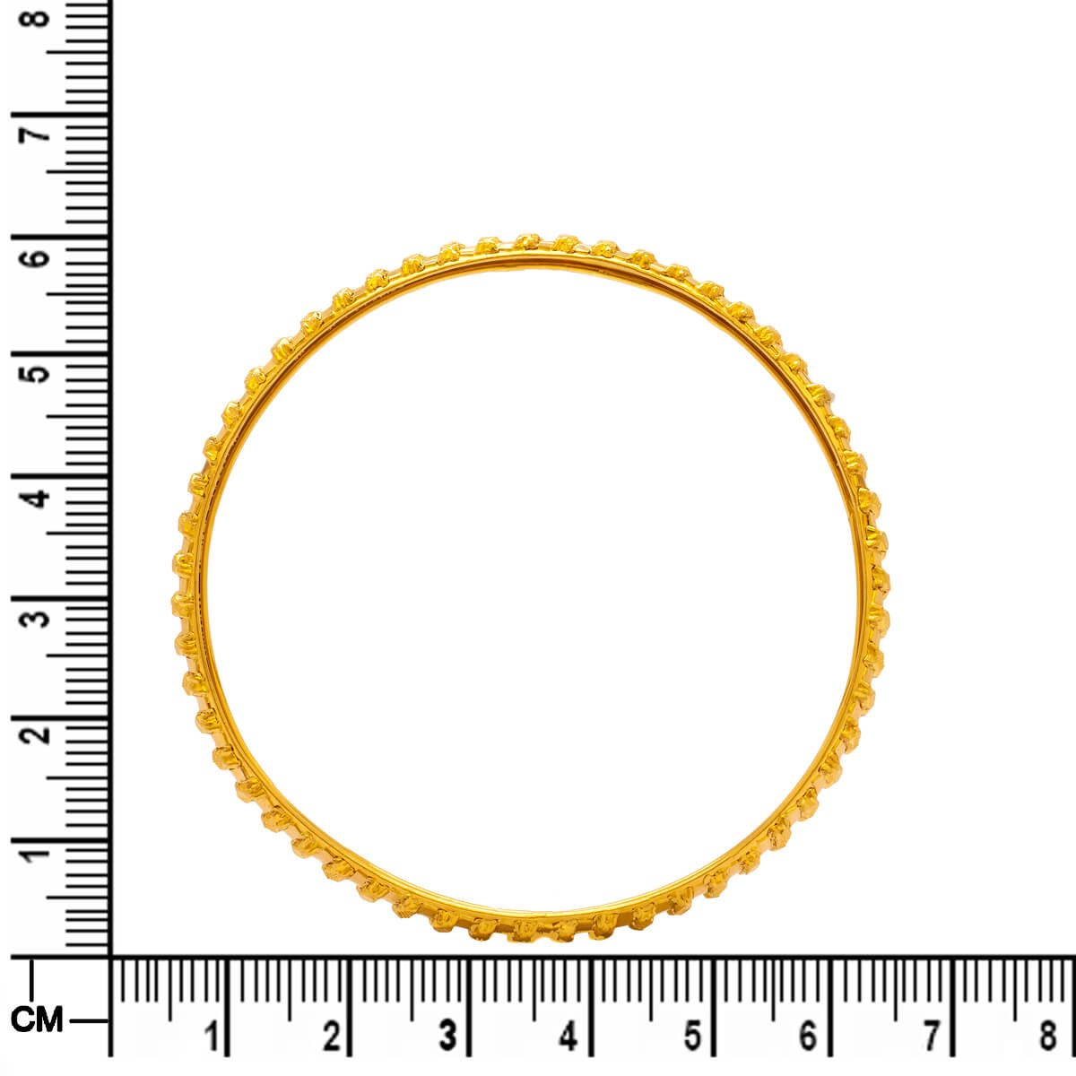 Lustrous Glow Gold Bangle