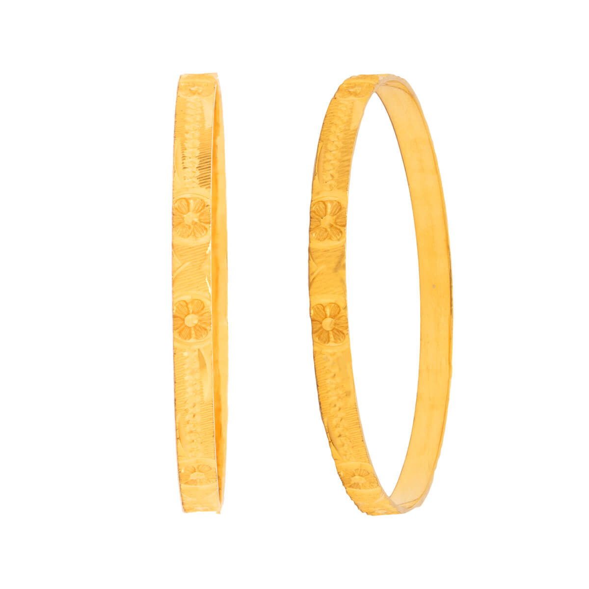 Gracile Glow Gold Bangle