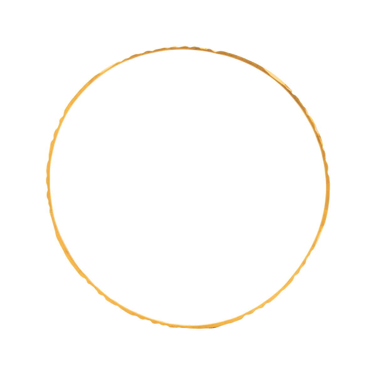 Gracile Glow Gold Bangle