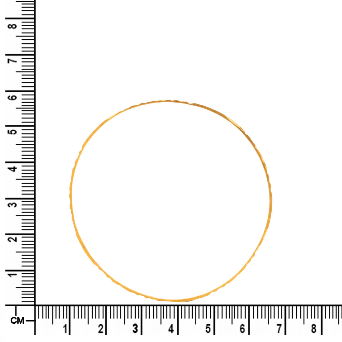 Gracile Glow Gold Bangle