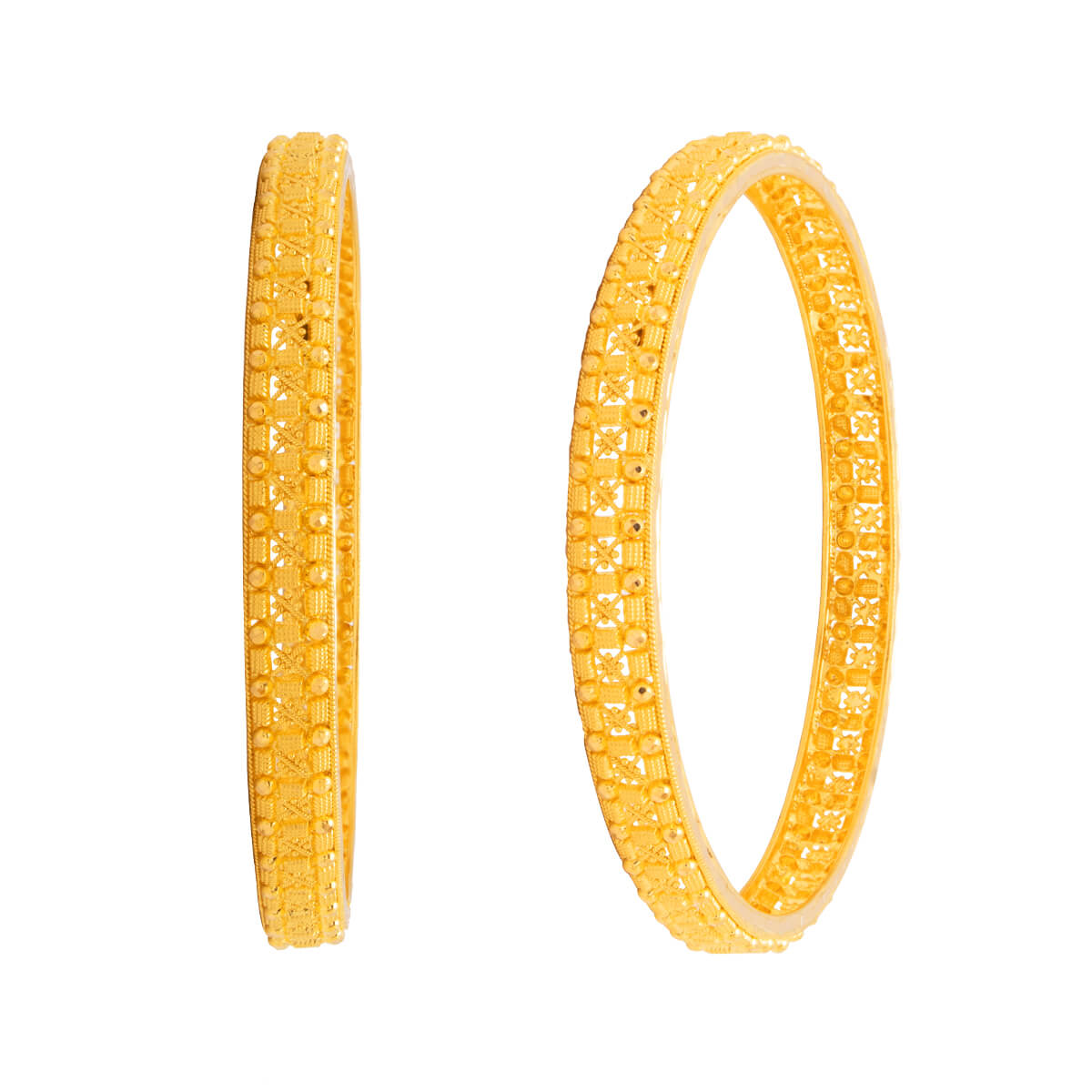 Subtle Elegance Gold Bangle