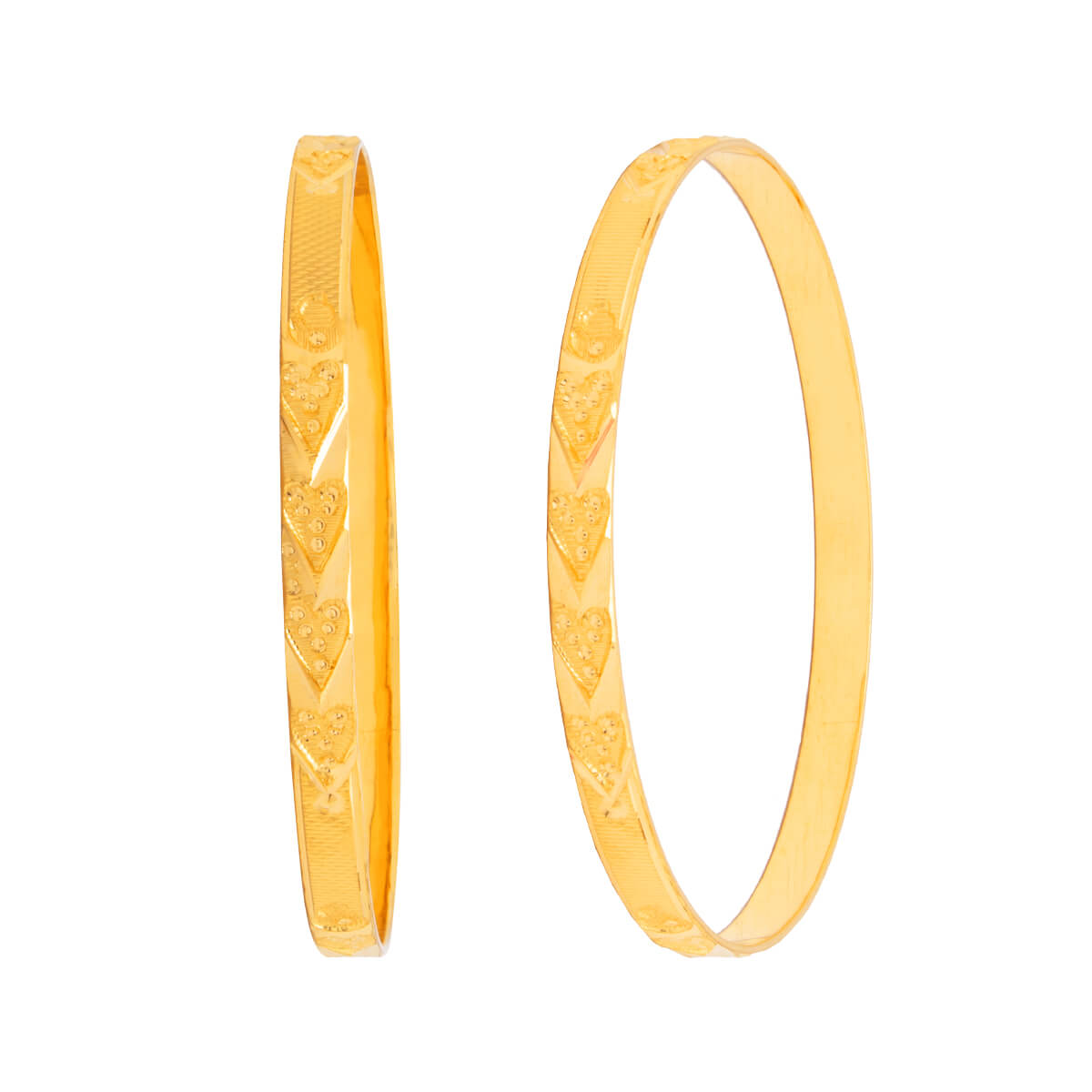 Refined Radiance Gold Bangle