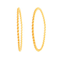Cheerful Chic Gold Bangle