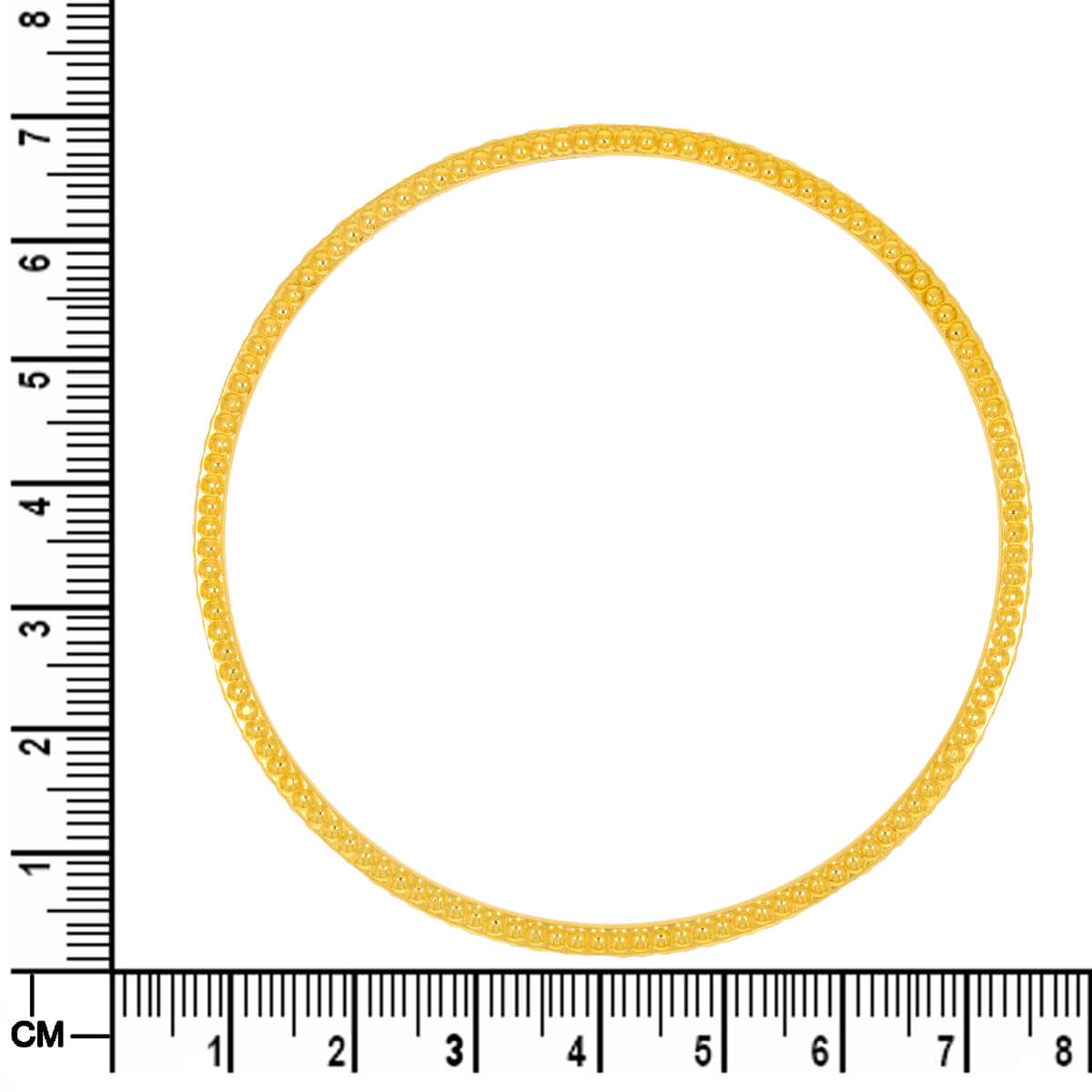 Effortlessly Stylish Gold Bangle