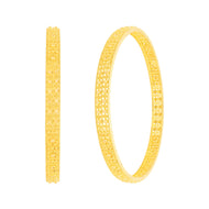 Luminous Grace Gold Bangle