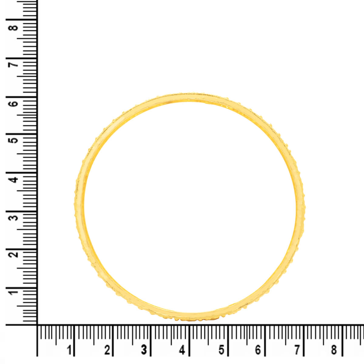 Luminous Grace Gold Bangle