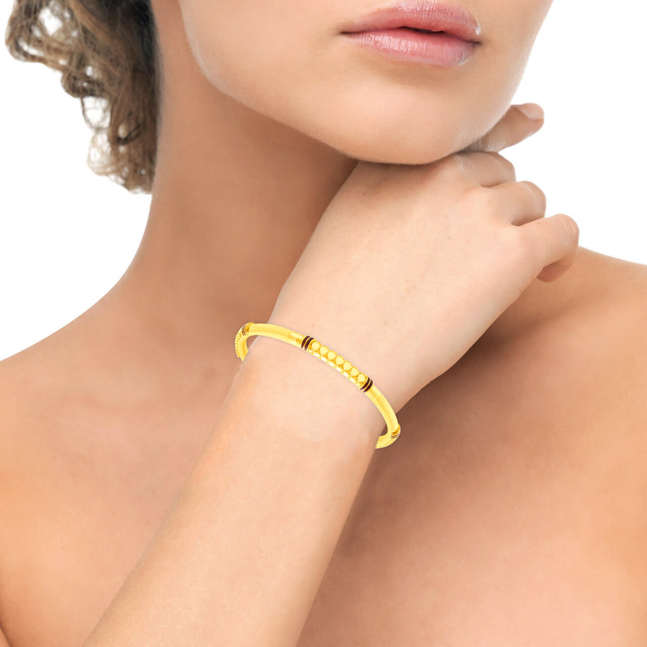 Effortless Glow Gold Bangle
