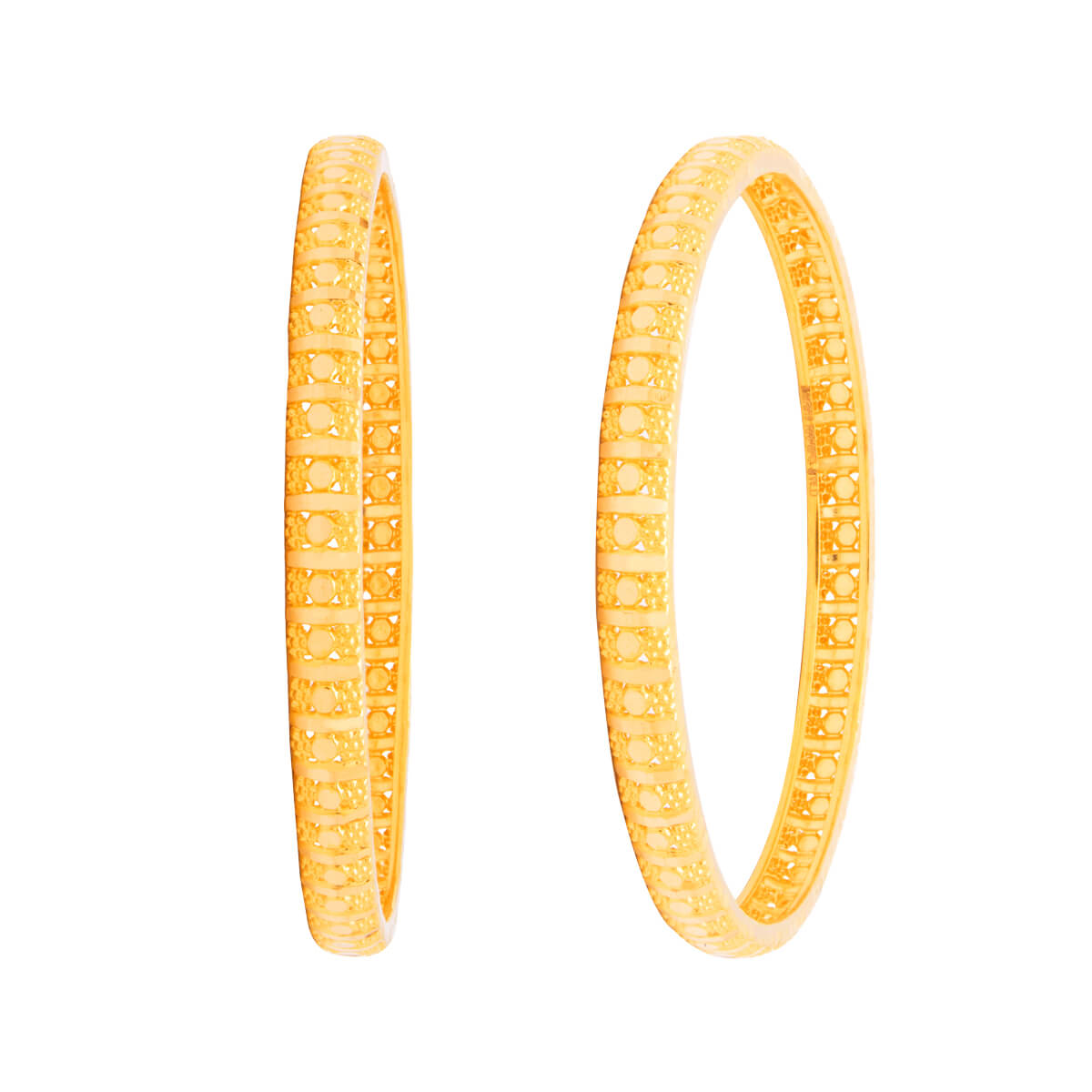 Alluring Charm Gold Bangle