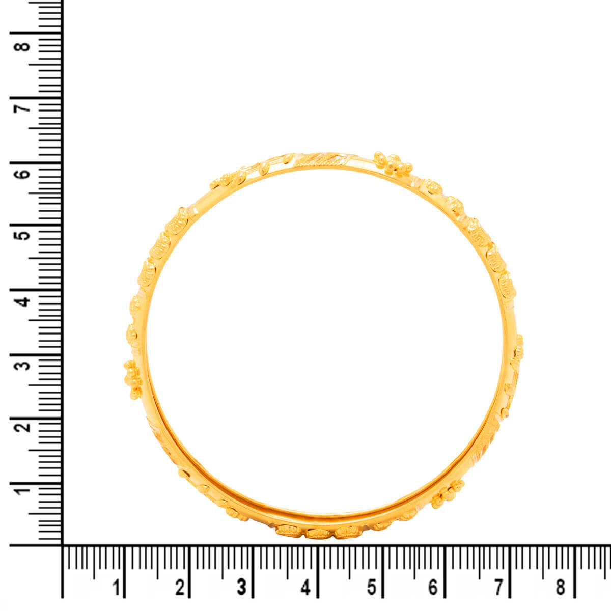 Bright Charm Gold Bangle