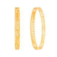 Cheerful Charm Gold Bangle