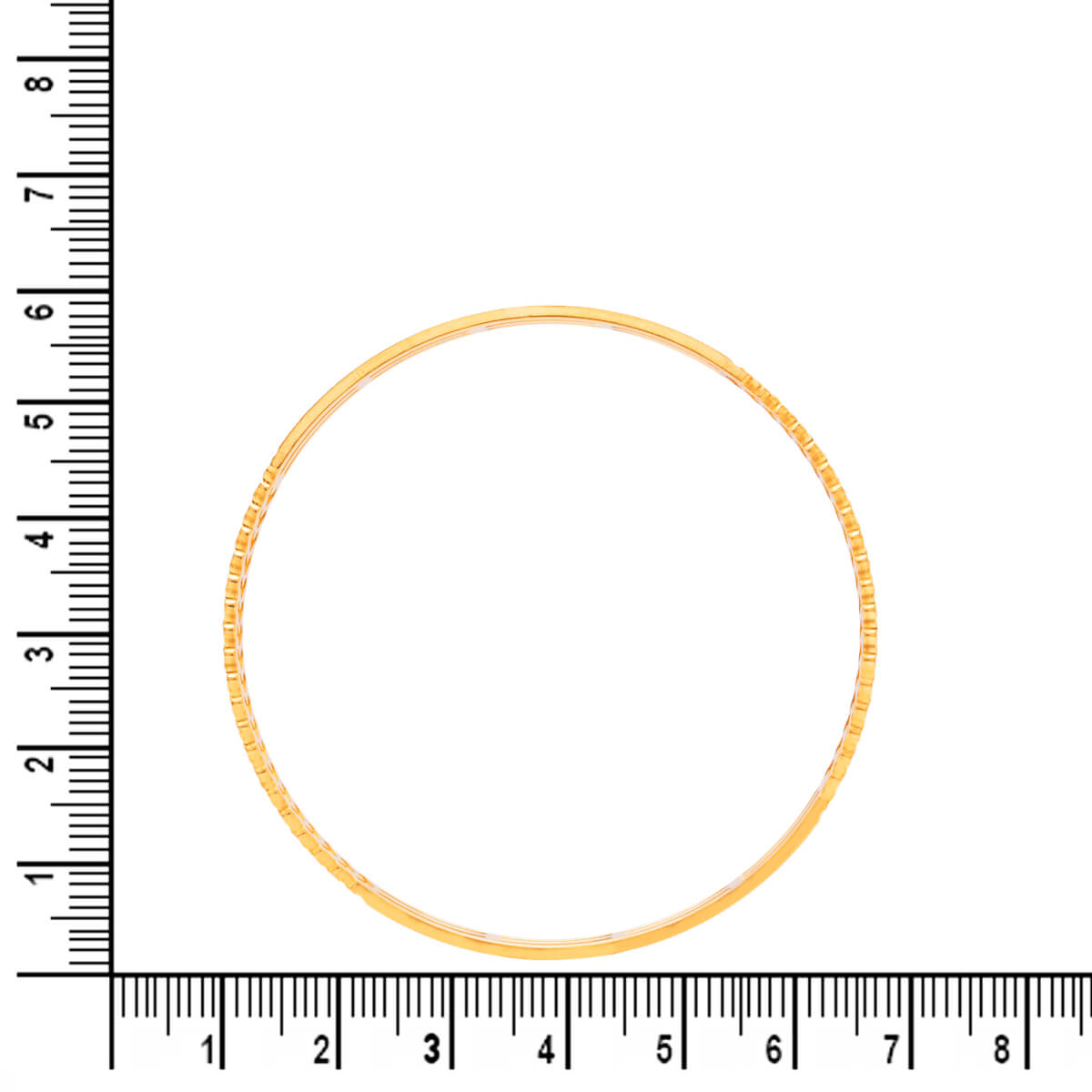 Cheerful Charm Gold Bangle