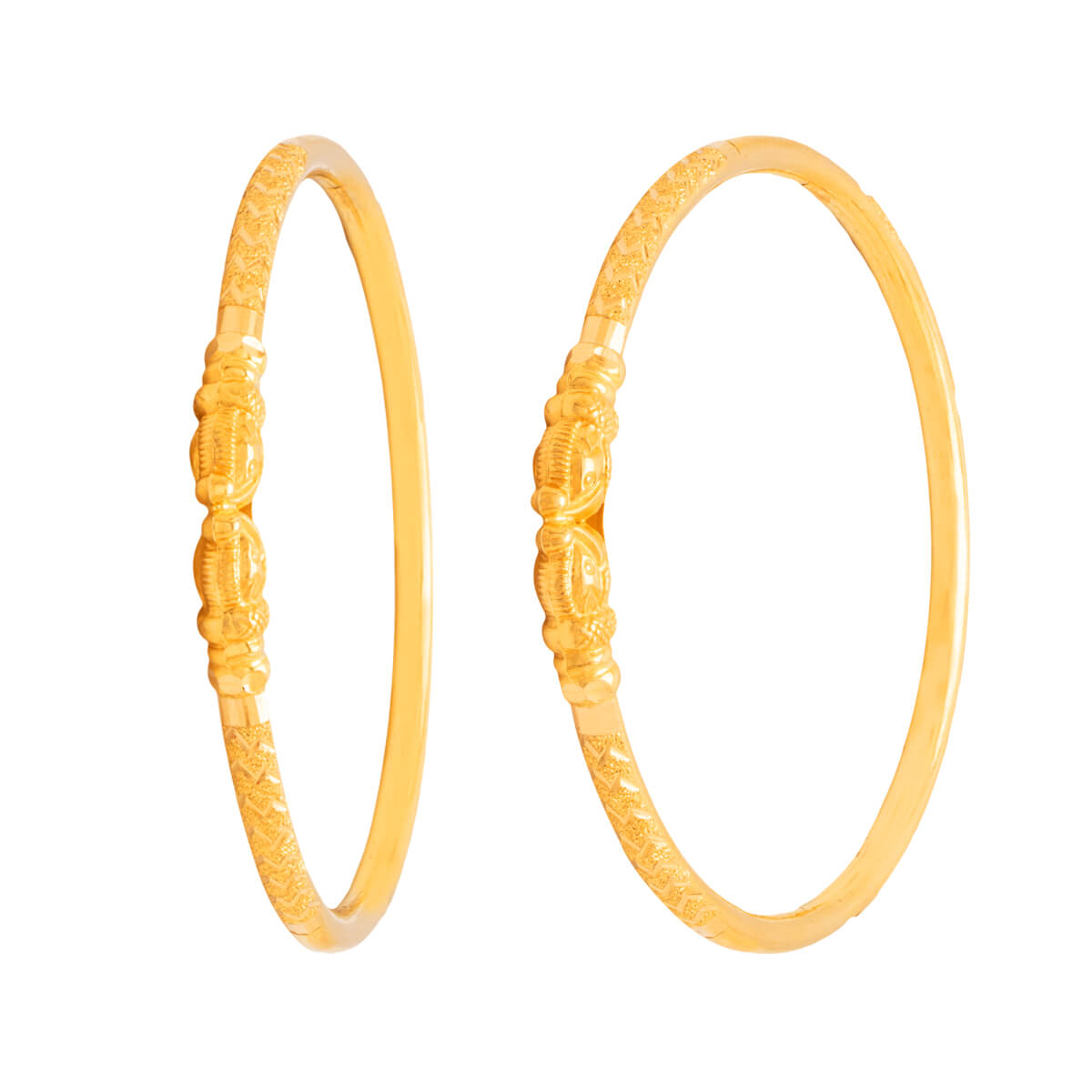 Artistic Elegance Gold Bangle