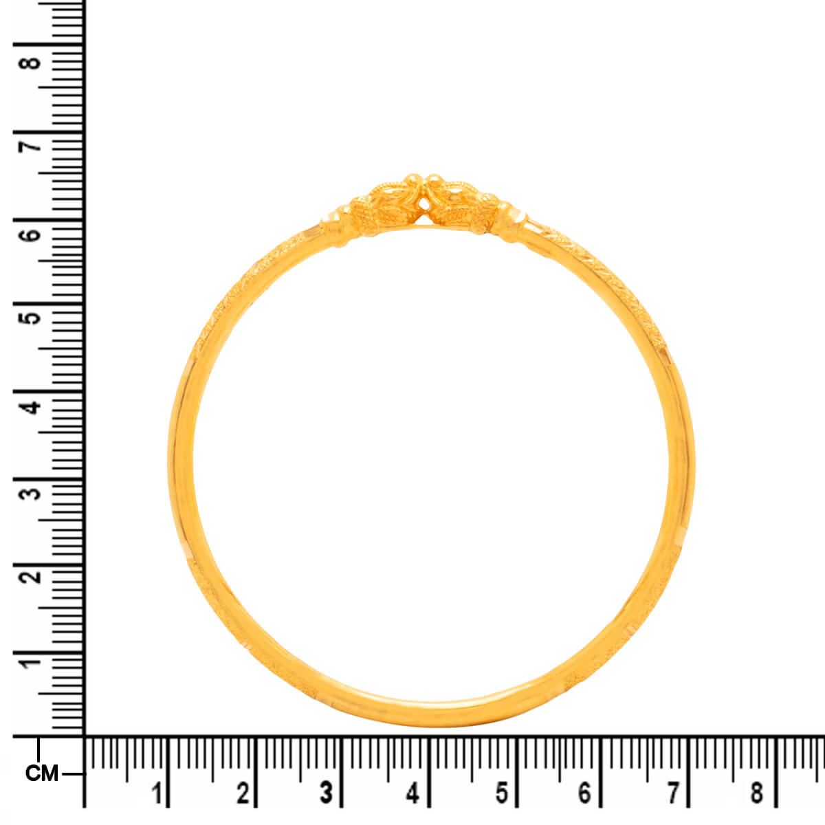 Artistic Elegance Gold Bangle