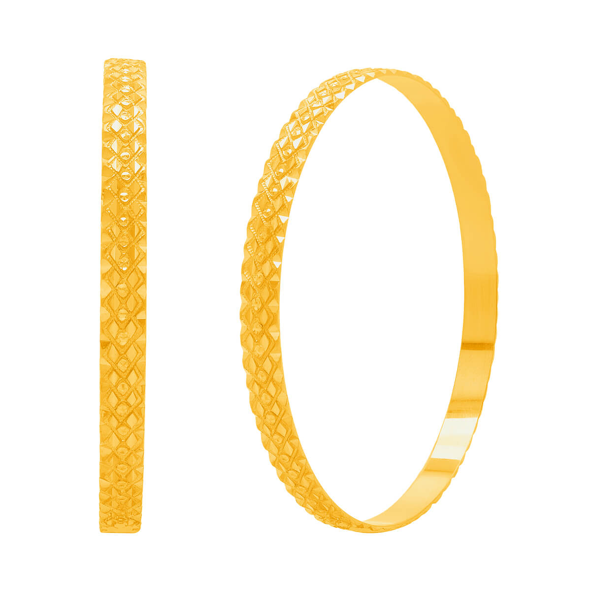 Charming Harmony Gold Bangle