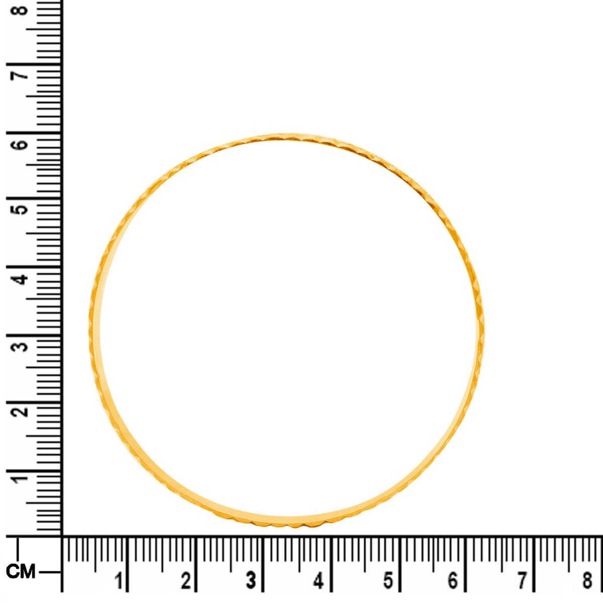 Charming Harmony Gold Bangle