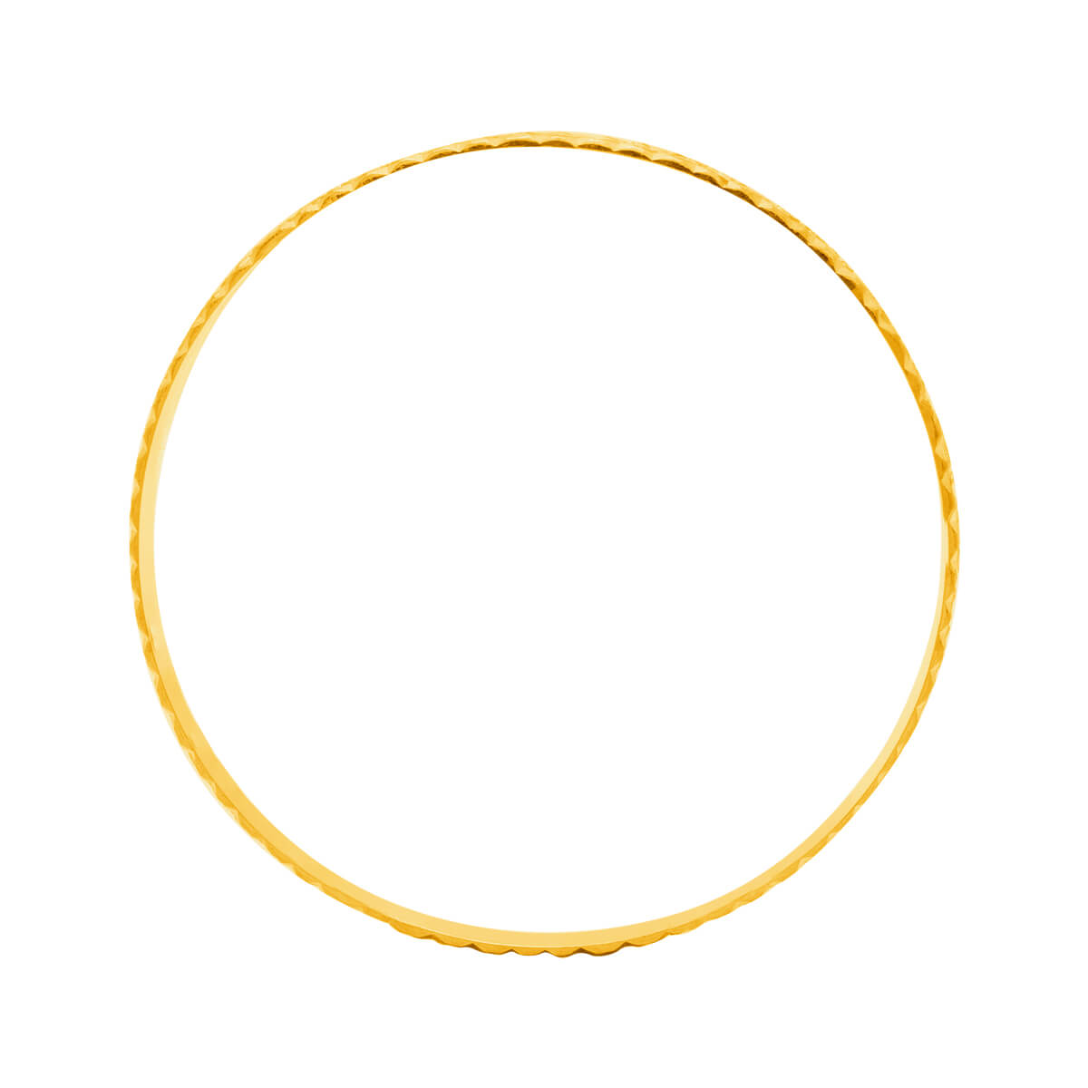 Gorgeous Slim Gold Bangle