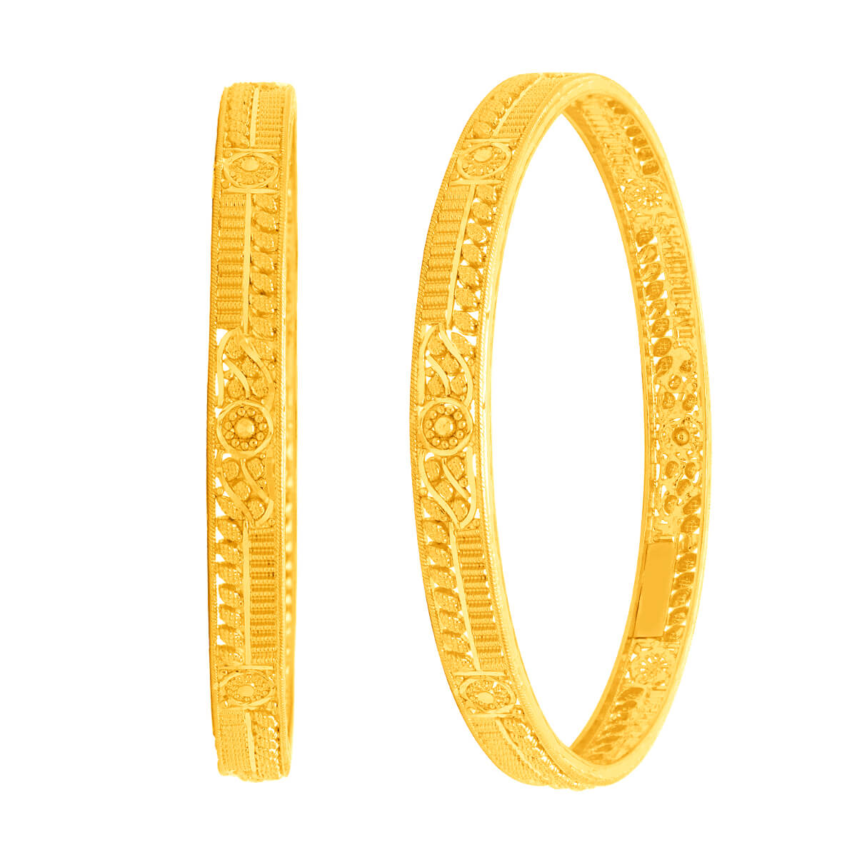 Premium Glow Gold Bangle