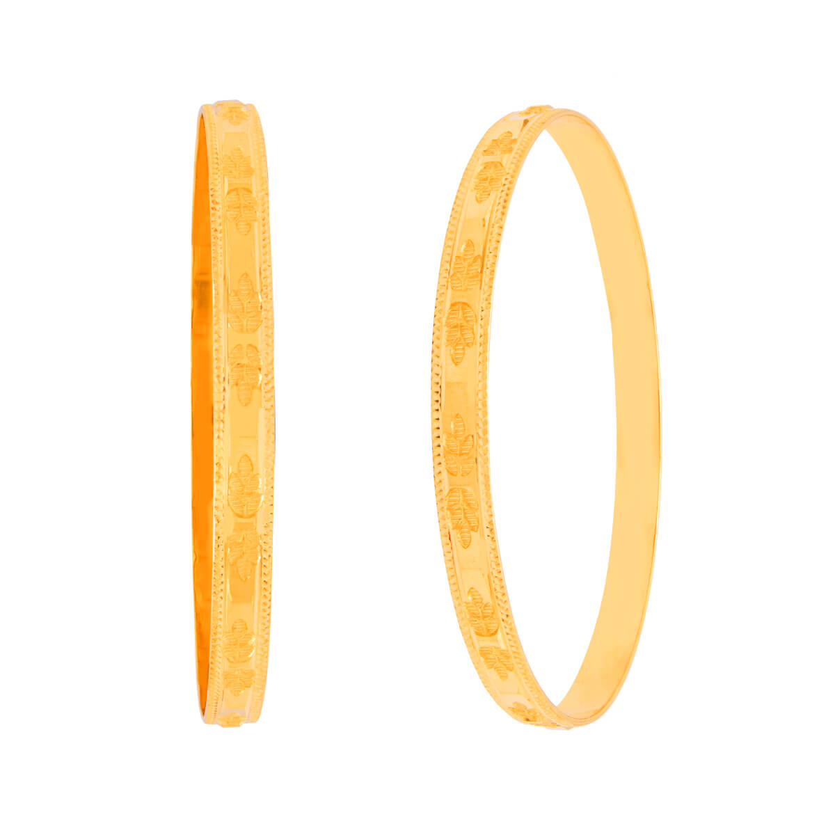 Effortless Grace Gold Bangle