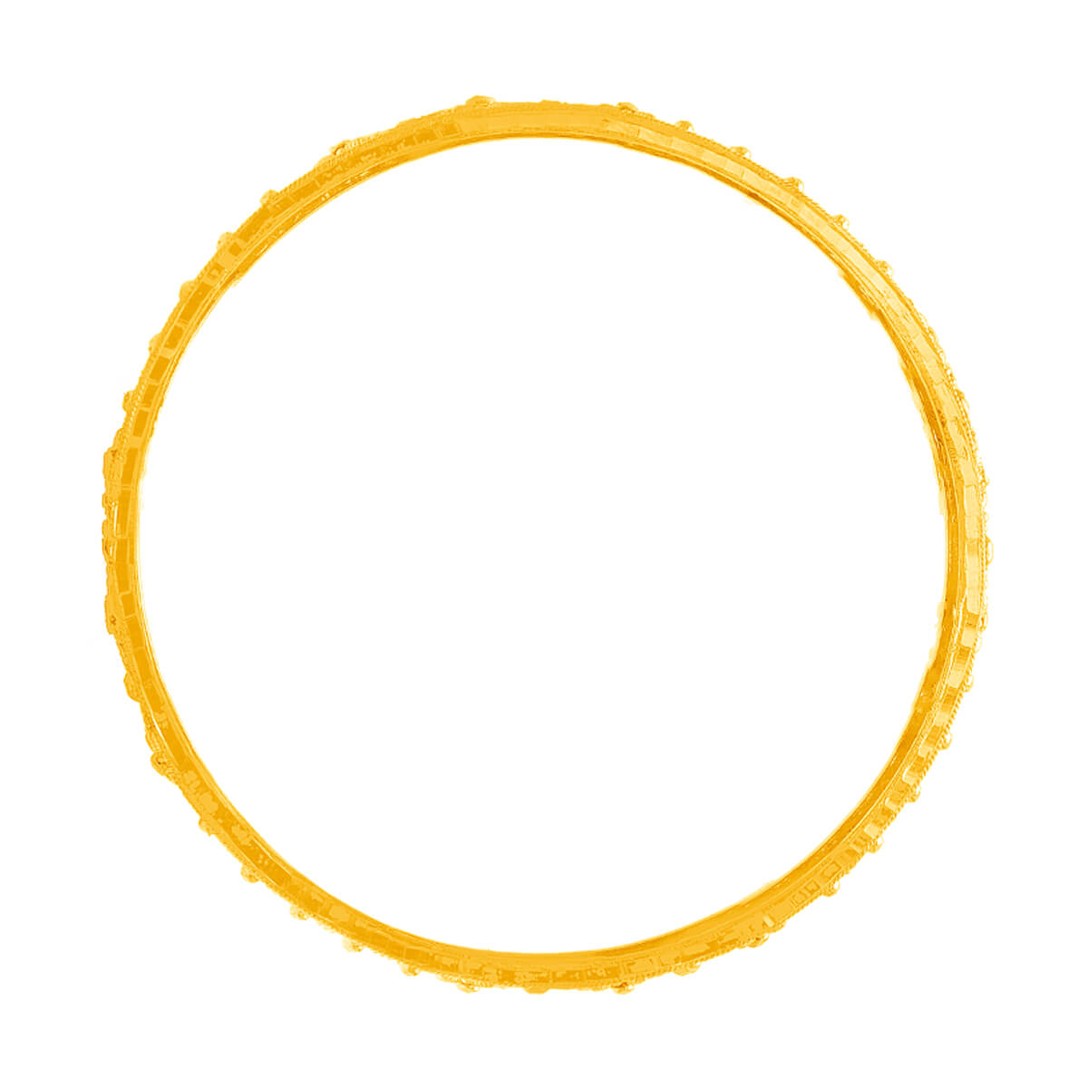 Majestic Shine Gold Bangle