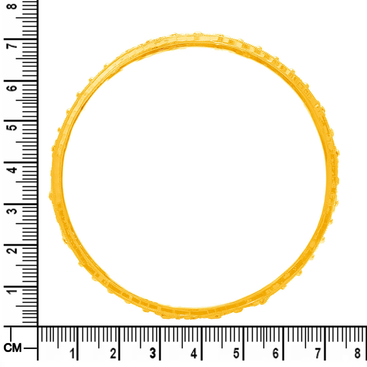 Majestic Shine Gold Bangle
