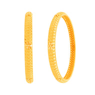 Sleek Charm Gold Bangle