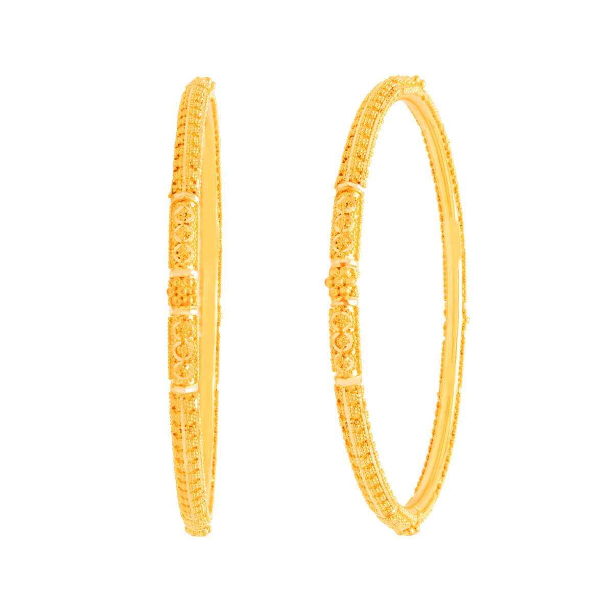 Majestic Charm Gold Bangle