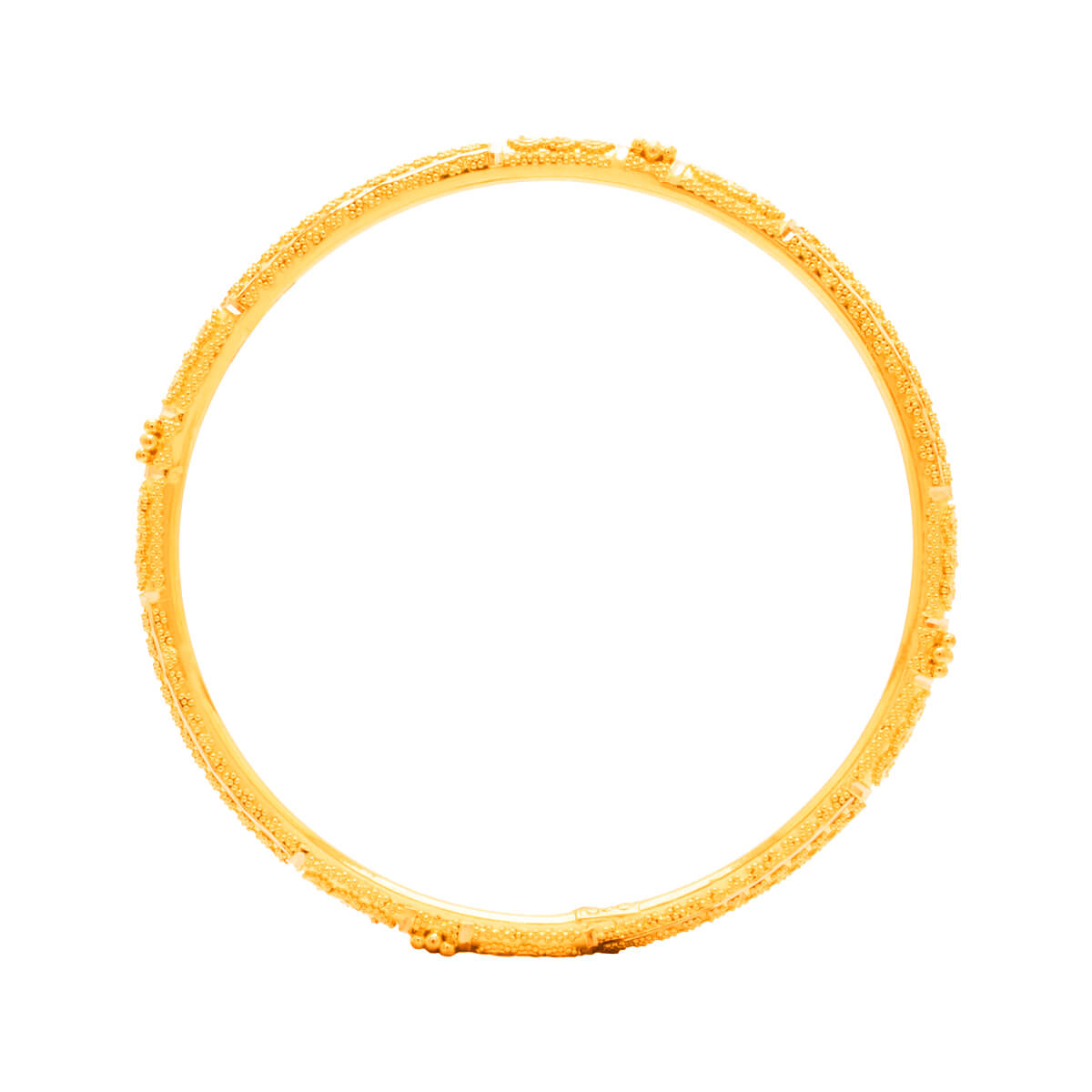 Majestic Charm Gold Bangle