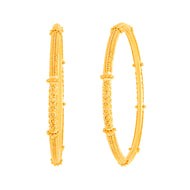 Grandiose Charm Gold Bangle