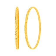 Bold Glow Gold Bangle