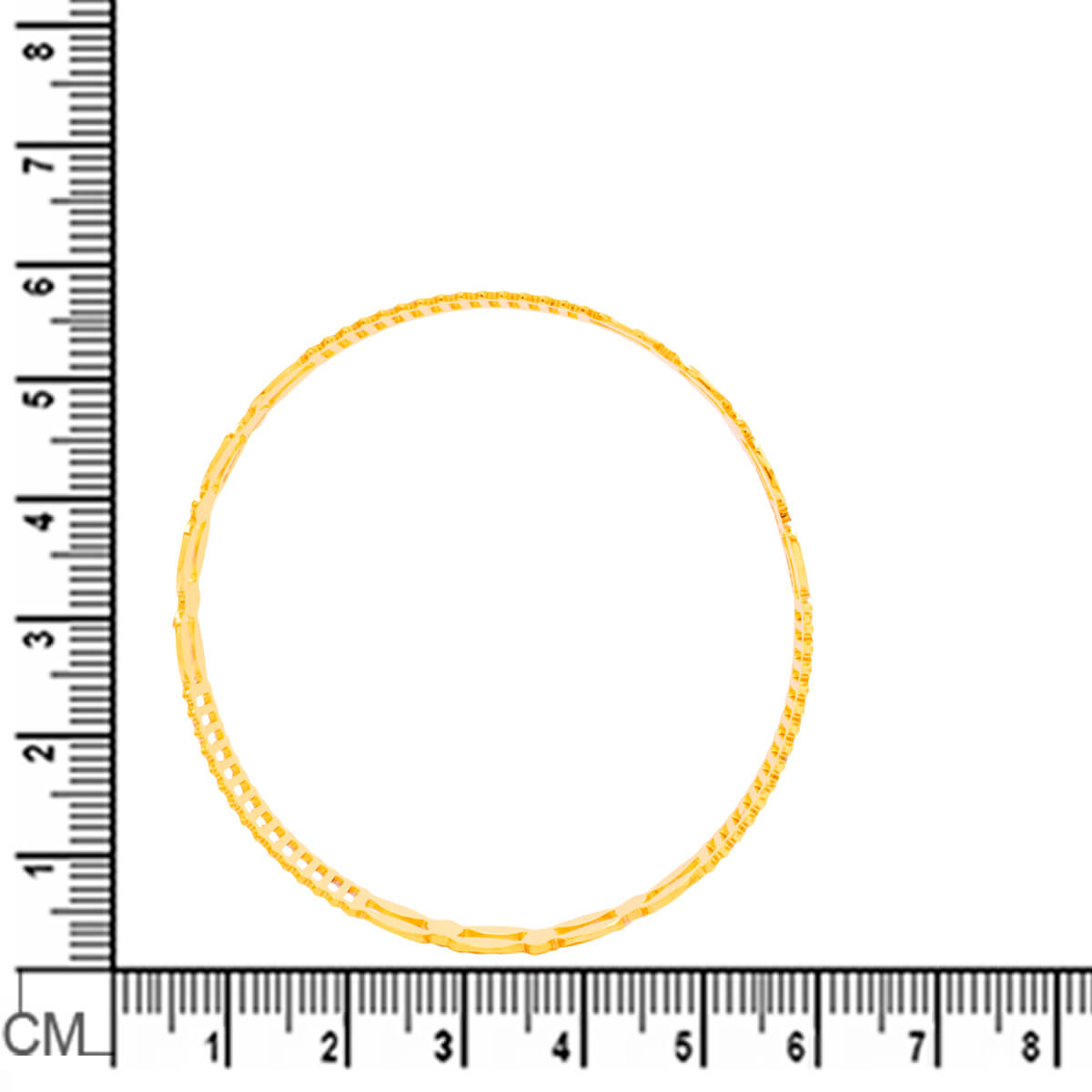 Cheerful Grace Gold Bangle