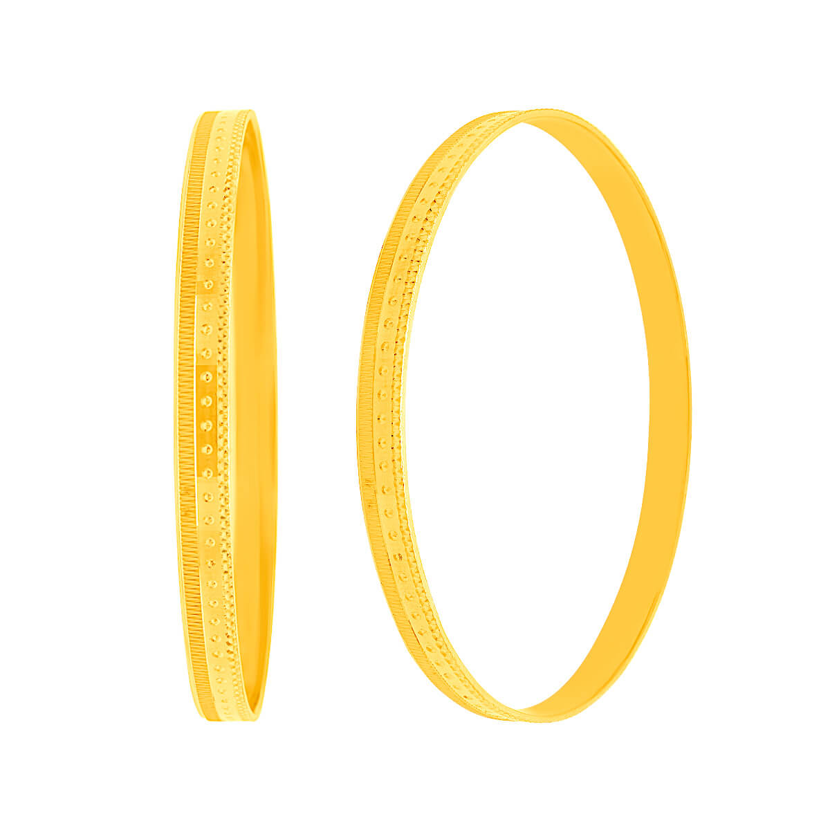 Bold Elegant Gold Bangle