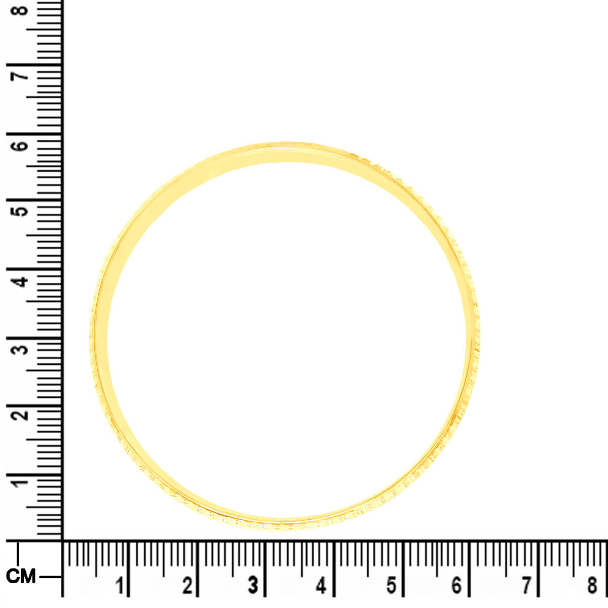 Bold Elegant Gold Bangle