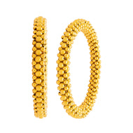 Classic Charm Gold Beads Bangle