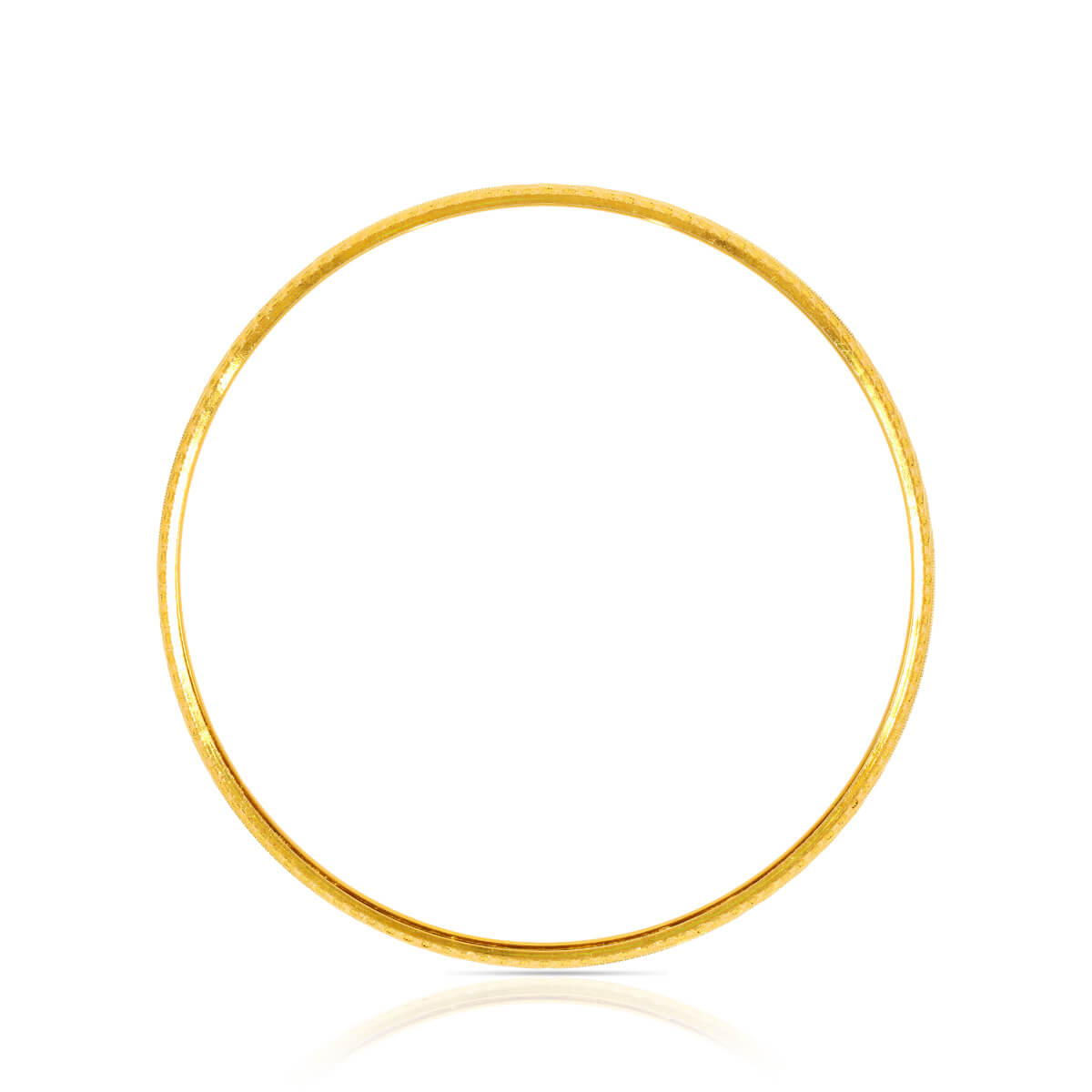 Polished Gleam Gold Bangle