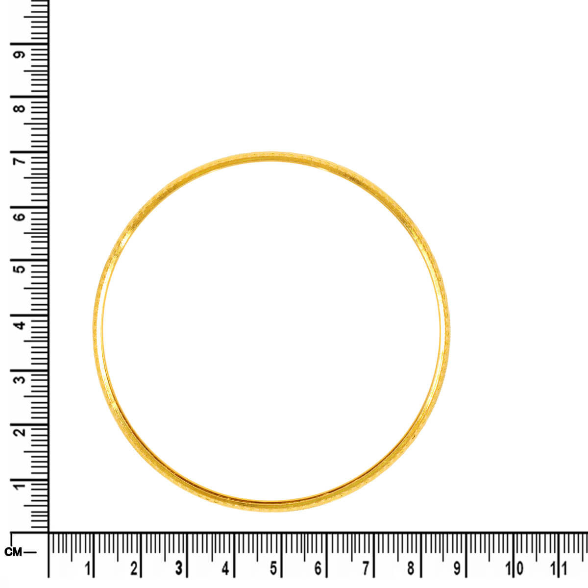 Polished Gleam Gold Bangle