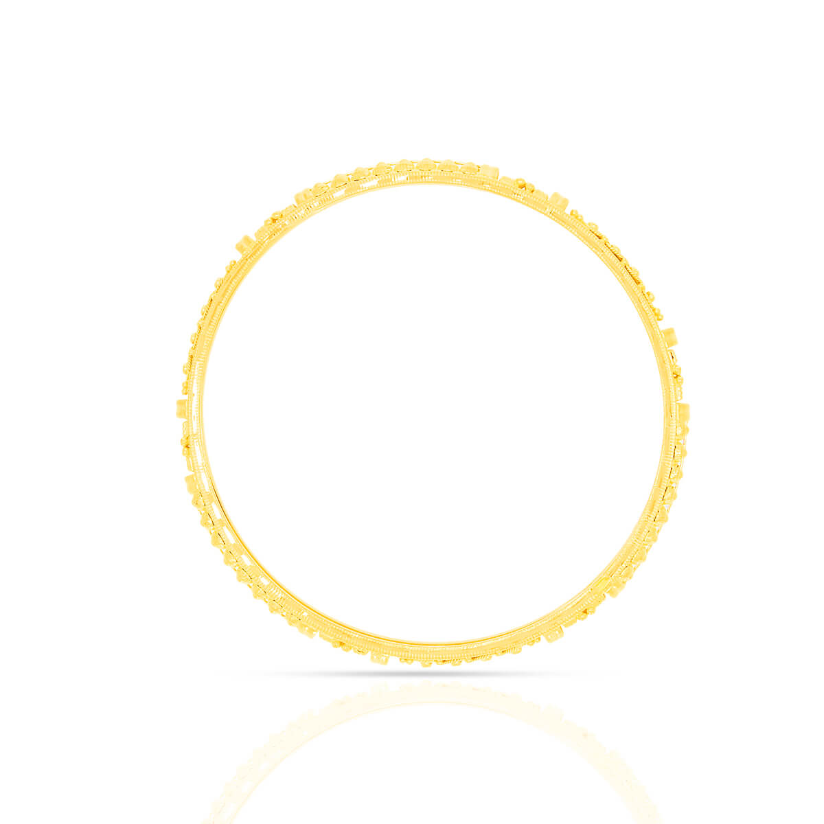 Charmful Glow Gold Bangle