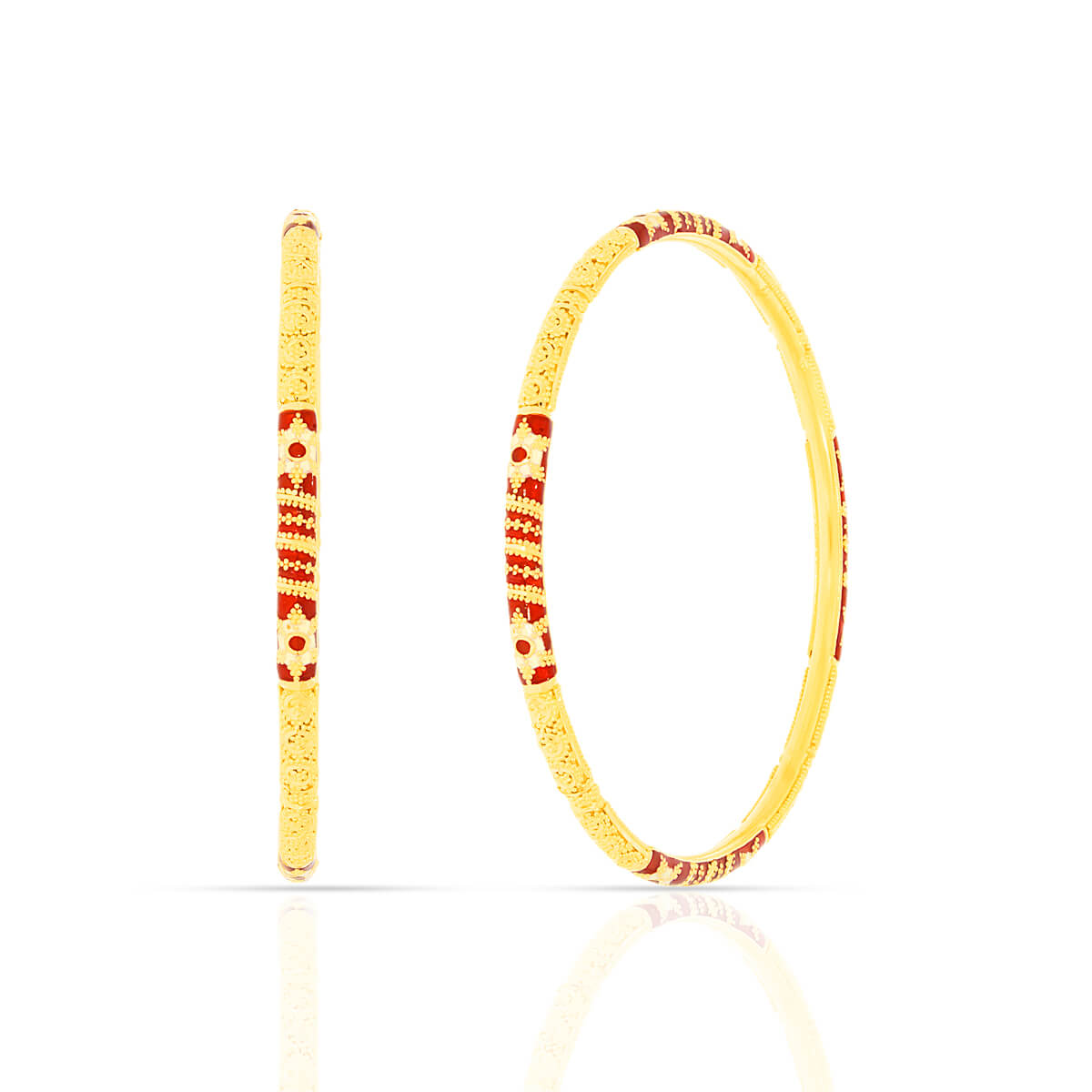 Cheerful Style Gold Bangle