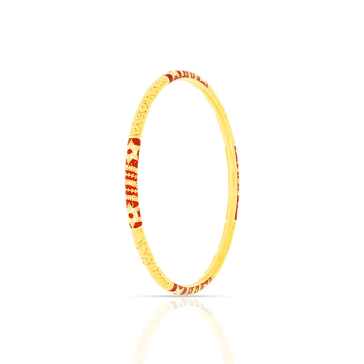 Cheerful Style Gold Bangle
