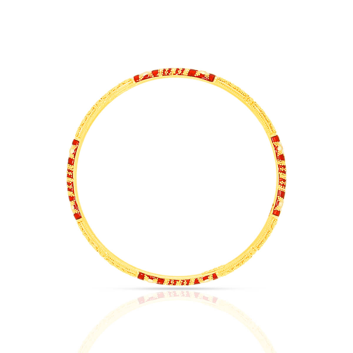 Cheerful Style Gold Bangle