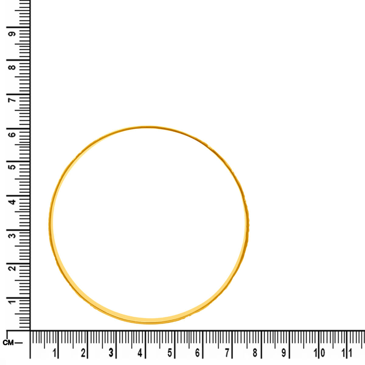 Bold Elegance Gold Bangle