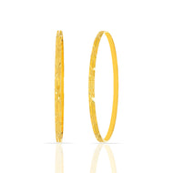 Slender Bold Gold Bangle