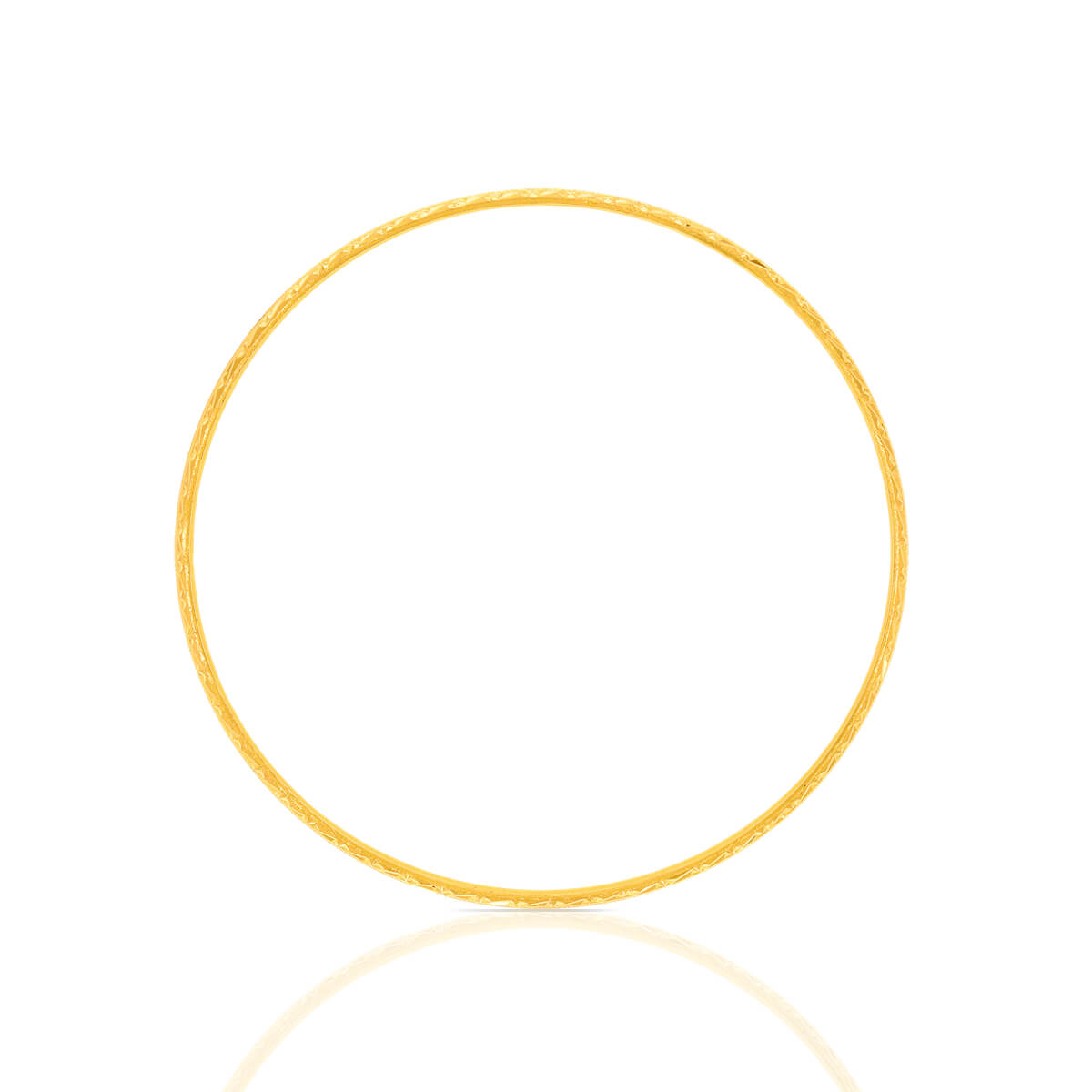 Gold Bangle with Minimalist Flair