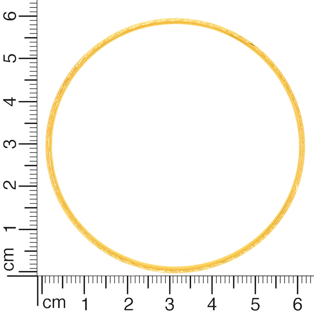 Gold Bangle with Minimalist Flair