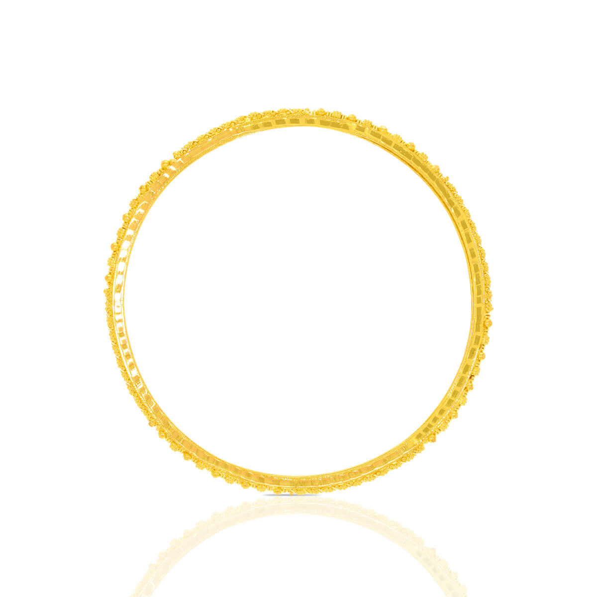 Lustrous Golden Bangle for Daily Wear