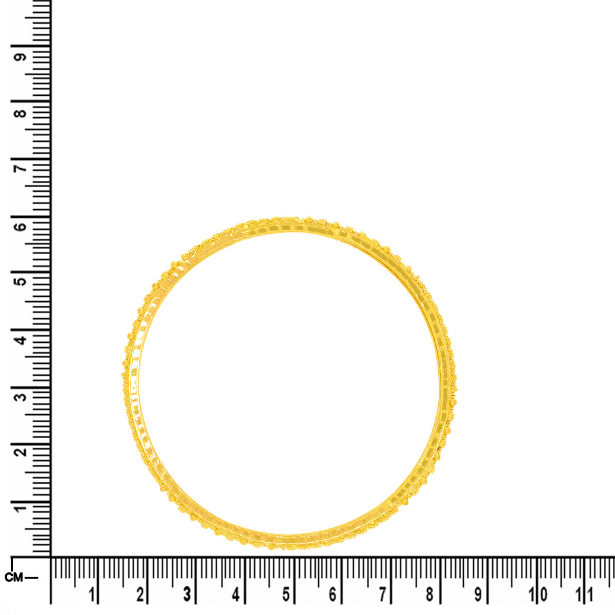 Lustrous Golden Bangle for Daily Wear