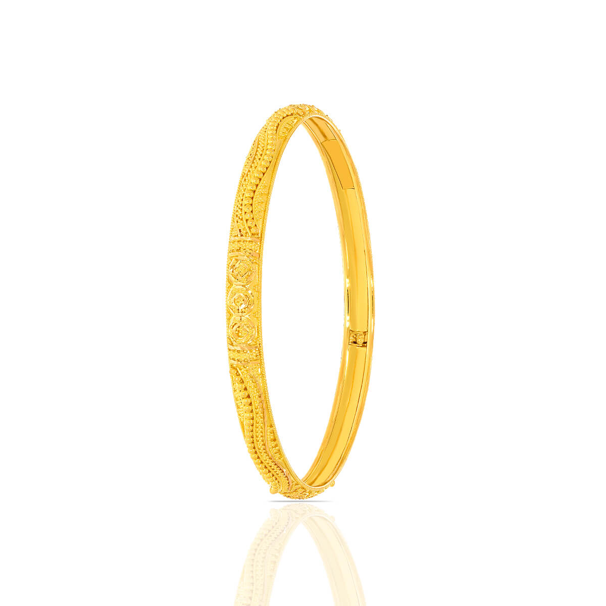 Sublime Charm Gold Bangle