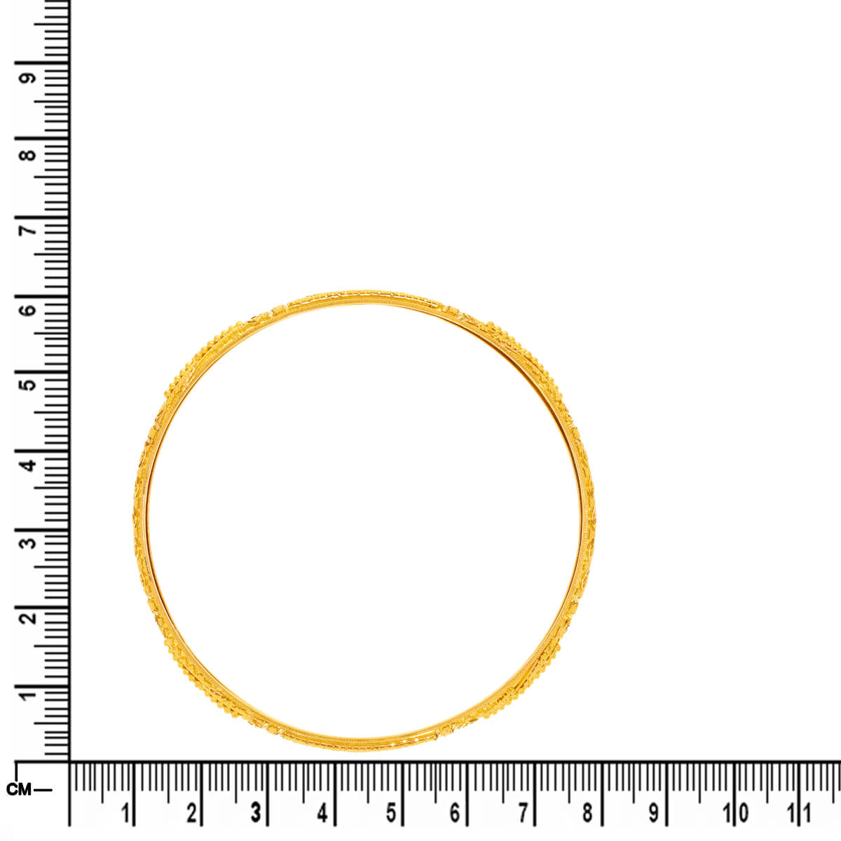 Sublime Charm Gold Bangle